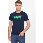 Reduzierte Dunkelblaue LEVI'S T-Shirts für Herren Größe M 