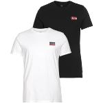 Schwarze LEVI'S T-Shirts für Herren Größe XXL 2-teilig 