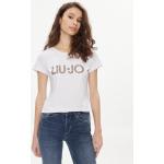 Weiße Liu Jo T-Shirts für Damen Übergrößen 