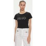 Schwarze Liu Jo T-Shirts für Damen Übergrößen 