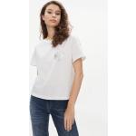 Weiße Liu Jo T-Shirts für Damen Größe S 