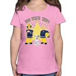 Rosa Motiv shirtracer Feuerwehrmann Sam Printed Shirts für Kinder & Druck-Shirts für Kinder aus Baumwolle für Mädchen Größe 116 