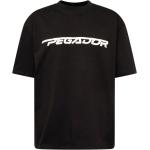 Schwarze Halblangärmelige Pegador T-Shirts aus Jersey für Herren Größe XS 