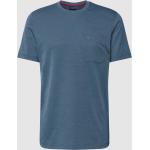 Blaue Christian Berg Men Shirts mit Tasche aus Baumwollmischung für Herren Größe S 