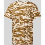 Beige Camouflage G-Star Raw T-Shirts aus Baumwolle für Herren Größe XL 