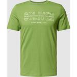 Grüne s.Oliver RED LABEL T-Shirts aus Baumwolle für Herren Größe L 