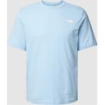 Hellblaue Tom Tailor T-Shirts aus Baumwolle für Herren Größe L 