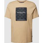 Khakifarbene Michael Kors T-Shirts aus Baumwolle für Herren Größe M 