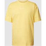 Gelbe Unifarbene Karl Kani T-Shirts aus Baumwolle für Herren Größe XS 