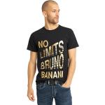 Schwarze Bruno Banani T-Shirts aus Baumwolle Größe S 