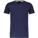Marineblaue Superdry T-Shirts aus Baumwolle für Herren Größe L 