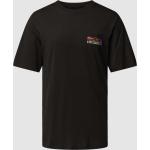Schwarze Jack & Jones T-Shirts aus Baumwolle für Herren Größe L 