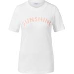 Reduzierte Orange Kurzärmelige TCHIBO Bio Nachhaltige T-Shirts aus Baumwolle für Damen Größe S 