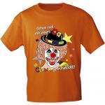 Orange Fan-O-Menal Clown-Kostüme & Harlekin-Kostüme aus Baumwolle für Herren Größe L 
