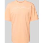 Orange Karl Kani T-Shirts aus Baumwolle für Herren Größe M 