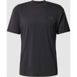 Anthrazitfarbene Unifarbene Tom Tailor Denim T-Shirts aus Baumwolle für Herren Größe XL 