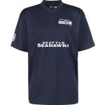 Reduzierte Marineblaue Oversize NFL T-Shirts für Herren Größe M 