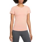 Reduzierte Orange Nike Dri-Fit T-Shirts für Damen Größe M 