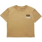 Reduzierte Ockerfarbene Oversize Bio Kinder T-Shirts mit Tiermotiv aus Jersey für Babys Größe 80 