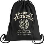 T-Shirt People Welcome to Westworld Sportbeutel –