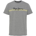 Reduzierte Graue Pepe Jeans T-Shirts aus Jersey für Herren Größe XS 