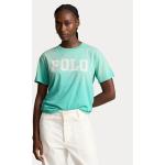 Reduzierte Grüne Ralph Lauren Polo Ralph Lauren T-Shirts für Damen Größe S 