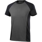 Graue MASCOT Rundhals-Ausschnitt T-Shirts mit Kapuze für Herren Größe M 
