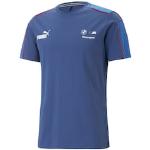 T-Shirt PUMA "BMW M Motorsport MT7 T-Shirt" blau (pro blue m color) Herren Shirts