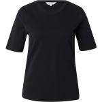 Reduzierte Schwarze Halblangärmelige PART TWO T-Shirts aus Jersey für Damen Größe S 