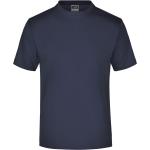 Marineblaue Elegante James & Nicholson T-Shirts aus Baumwolle für Herren Größe M 