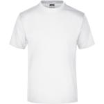 Weiße Elegante James & Nicholson T-Shirts aus Baumwolle für Herren Größe XXL 