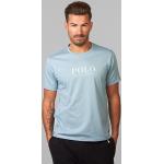 Blaue Ralph Lauren Rundhals-Ausschnitt T-Shirts für Herren Größe S 