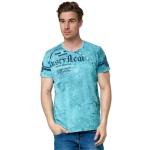 Reduzierte Petrolfarbene Casual Rusty Neal T-Shirts für Herren Größe 3 XL für Partys für den für den Sommer 