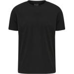Schwarze Kurzärmelige Hummel Bio T-Shirts mit Insekten-Motiv aus Jersey für Herren Größe 4 XL Große Größen 