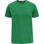 Reduzierte Grüne Kurzärmelige Hummel Bio T-Shirts mit Insekten-Motiv aus Jersey für Herren Größe 3 XL Große Größen 