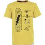 Gelbe Skater Kurzärmelige Band of Rascals Bio Nachhaltige Printed Shirts für Kinder & Druck-Shirts für Kinder aus Baumwolle Größe 146 