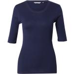 Marineblaue Halblangärmelige Mexx Stella T-Shirts aus Jersey für Damen Größe XS Große Größen 