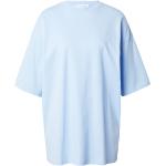 Reduzierte Blaue Halblangärmelige Bio T-Shirts aus Jersey für Damen Größe L Große Größen 
