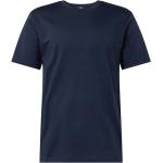 Reduzierte Mitternachtsblaue HUGO BOSS Boss Orange T-Shirts aus Jersey für Herren Übergrößen Große Größen 