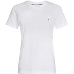 Reduzierte Weiße Tommy Hilfiger Heritage T-Shirts aus Jersey für Damen Größe XS 