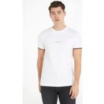Reduzierte Weiße Tommy Hilfiger Logo T-Shirts für Herren Größe 3 XL 