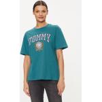 Reduzierte Blaue Tommy Hilfiger TOMMY JEANS T-Shirts für Damen Größe S 