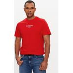 Reduzierte Rote Tommy Hilfiger TOMMY JEANS T-Shirts für Herren Größe 3 XL 