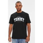Reduzierte Schwarze Tommy Hilfiger TOMMY JEANS T-Shirts für Herren Größe L 