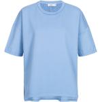 Reduzierte Blaue Oversize CLOSED T-Shirts aus Baumwolle für Damen 