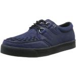 T.U.K. Shoes A8593 Distressed Blue Suede Creeper S