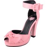 Rosa Pin Up TUK High Heels & Stiletto-Pumps mit Riemchen aus Kunstleder für Damen Größe 37 
