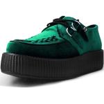 T.U.K. Viva High Creeper - Herren & Damen Schuhe - Farbe Emerald Velvet - Größe EU39