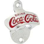 Silberne Coca Cola Flaschenöffner aus Metall 