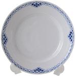 tableware24 Royal Copenhagen Prinzess Teller, Flach 17 cm, Weiß/ Blau